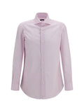 Pink Regular Stripes Shirt 1