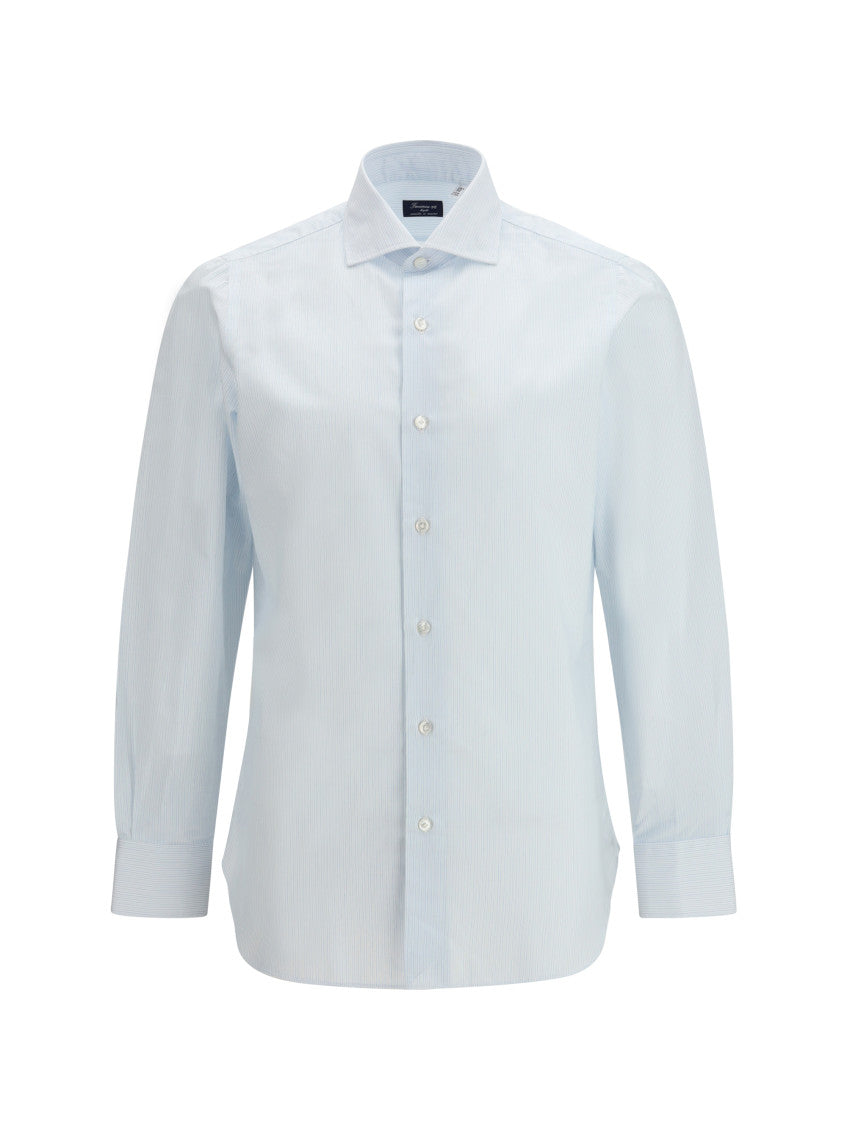 Light Blue Striped Shirt 1