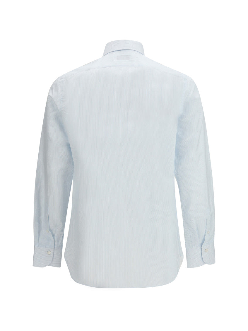Light Blue Striped Shirt 2