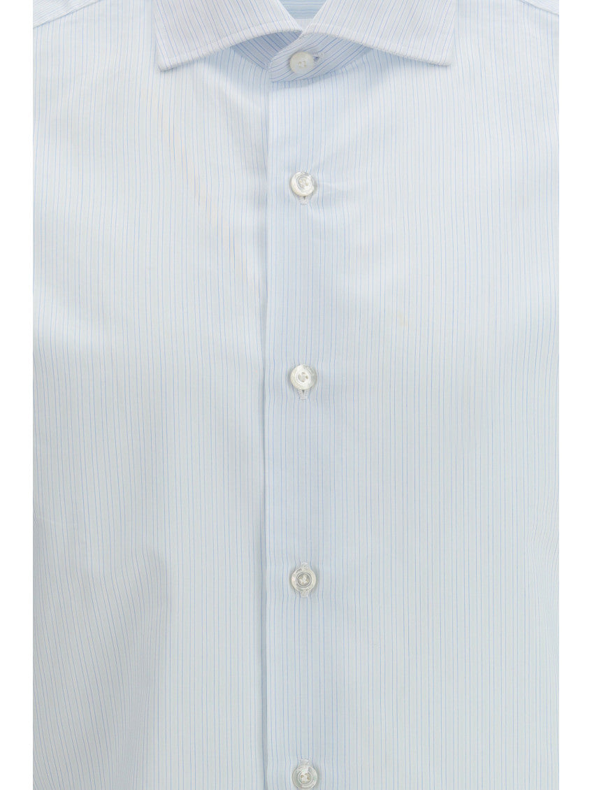 Light Blue Striped Shirt 3