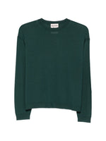 Green Crew Neck Sweater 1