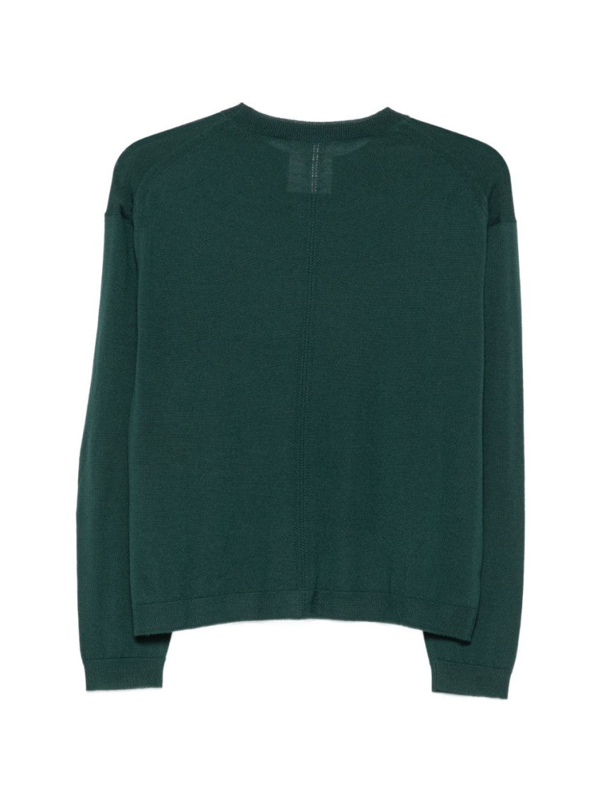 Green Crew Neck Sweater 2