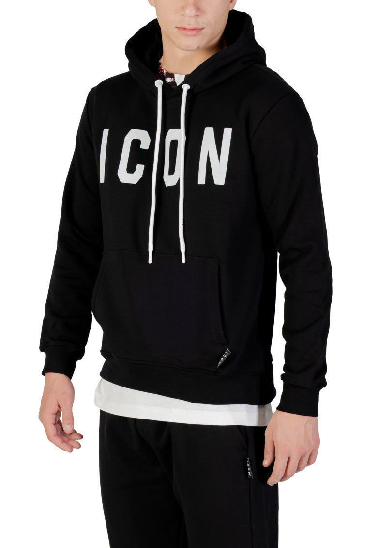 Black Regular Logo Hoodie 2