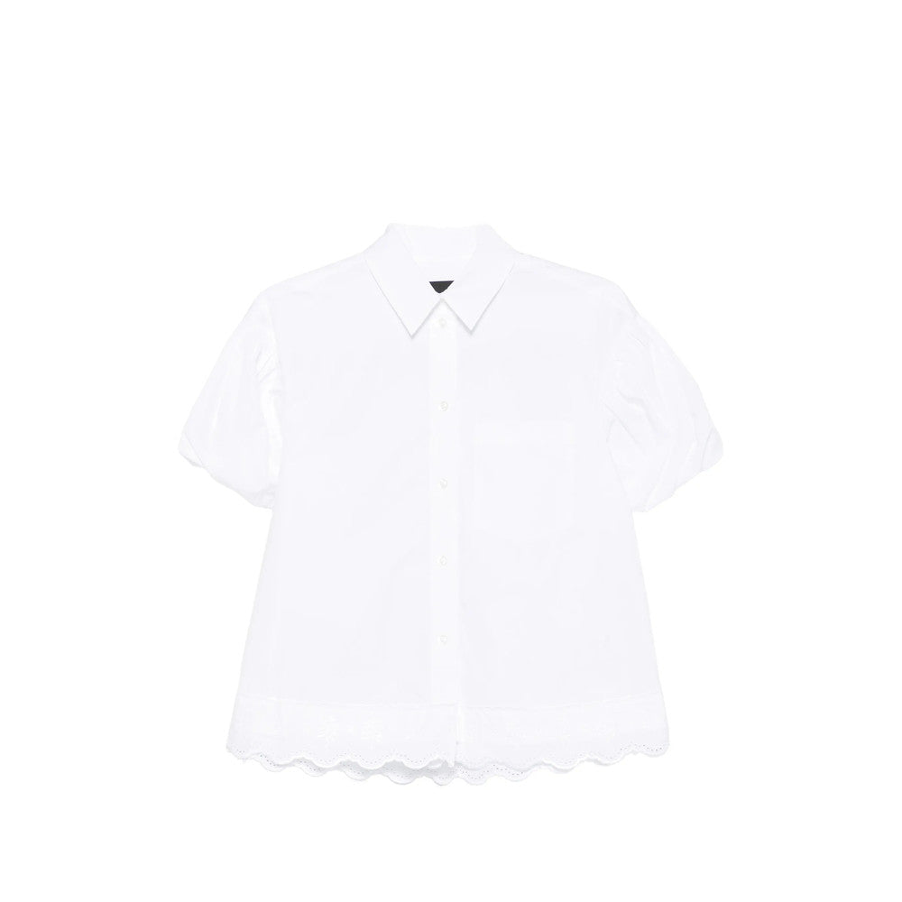 White Regular Solid Shirt 1