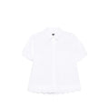 White Regular Solid Shirt 1
