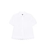 White Regular Solid Shirt 1