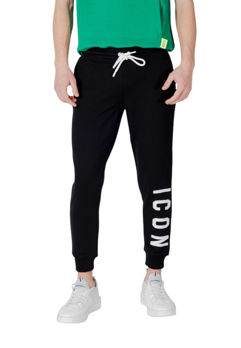 Black Regular Joggers 1