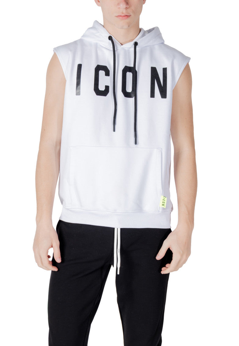 White Sleeveless Hoodie 1