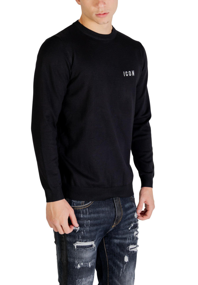 Black Crew Neck Sweatshirt 3