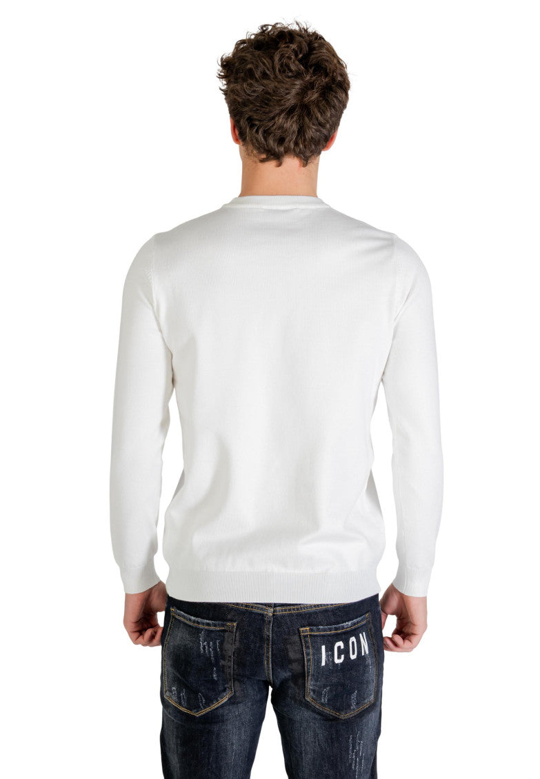 White Crew Neck Sweatshirt 5