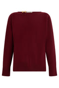 Maroon Boat Neck Sweater 1