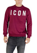 Maroon Logo Print Sweatshirt 1