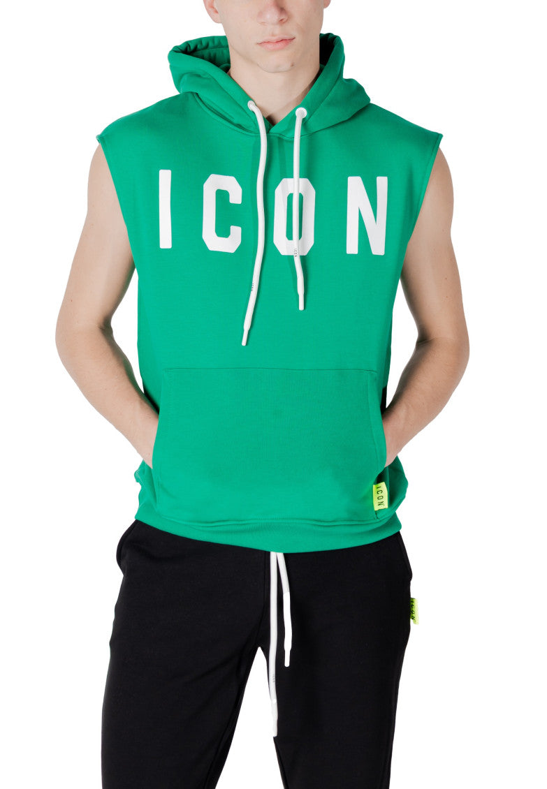 Green Sleeveless Hoodie 2