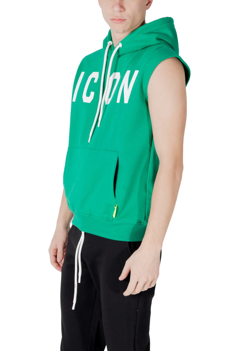 Green Sleeveless Hoodie 4