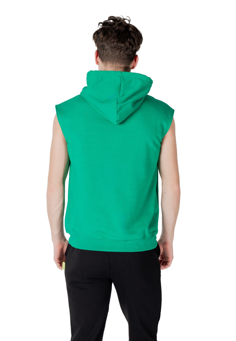 Green Sleeveless Hoodie 5