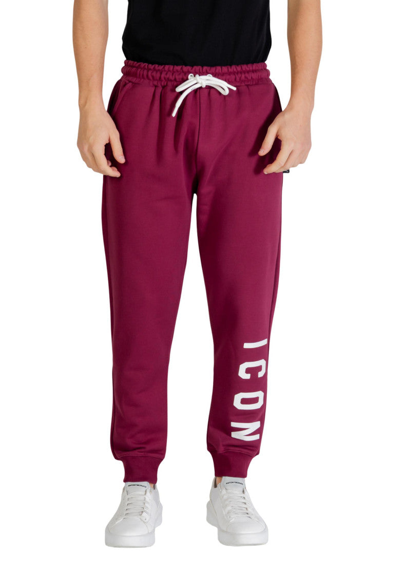 Maroon Drawstring Joggers 1
