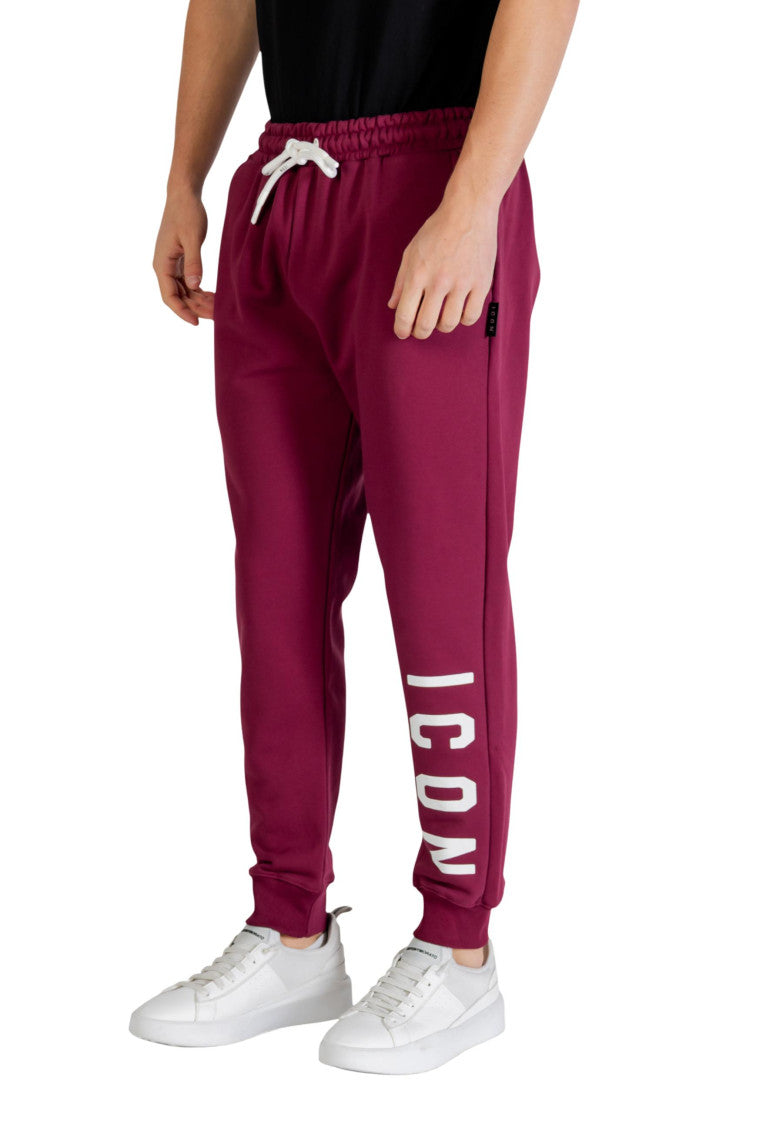 Maroon Drawstring Joggers 2