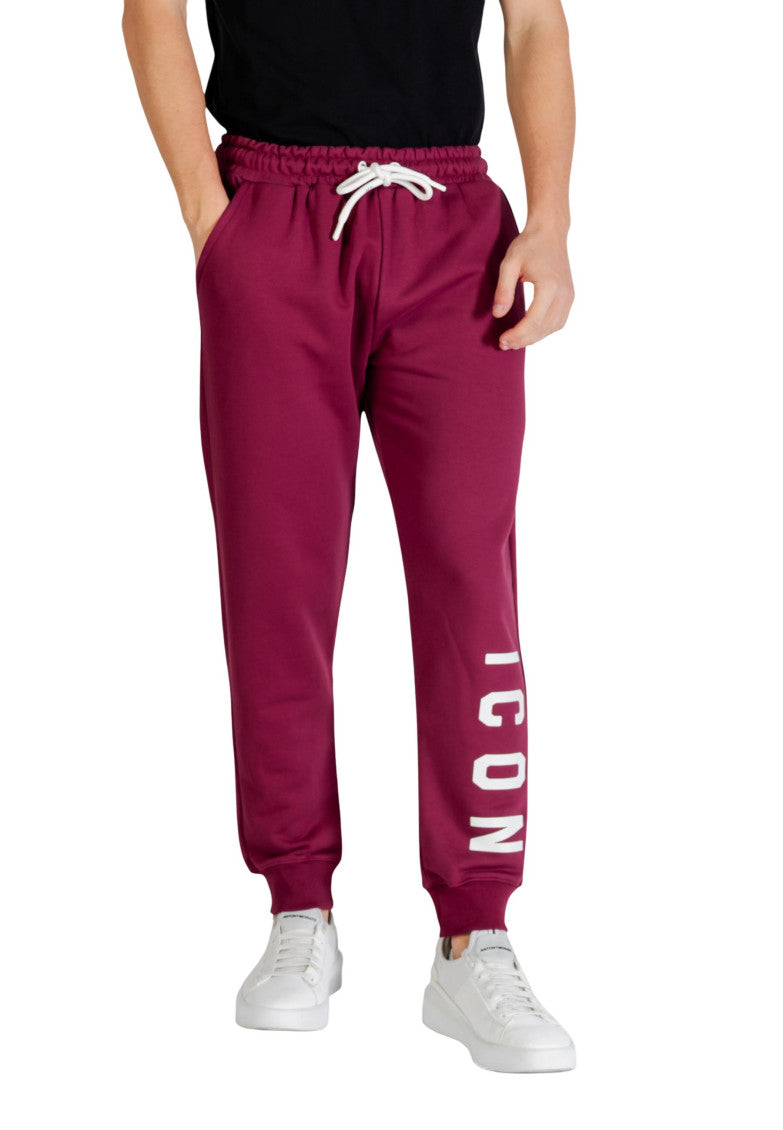 Maroon Drawstring Joggers 4