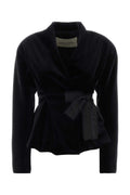 Black Shawl Neck Jacket 1