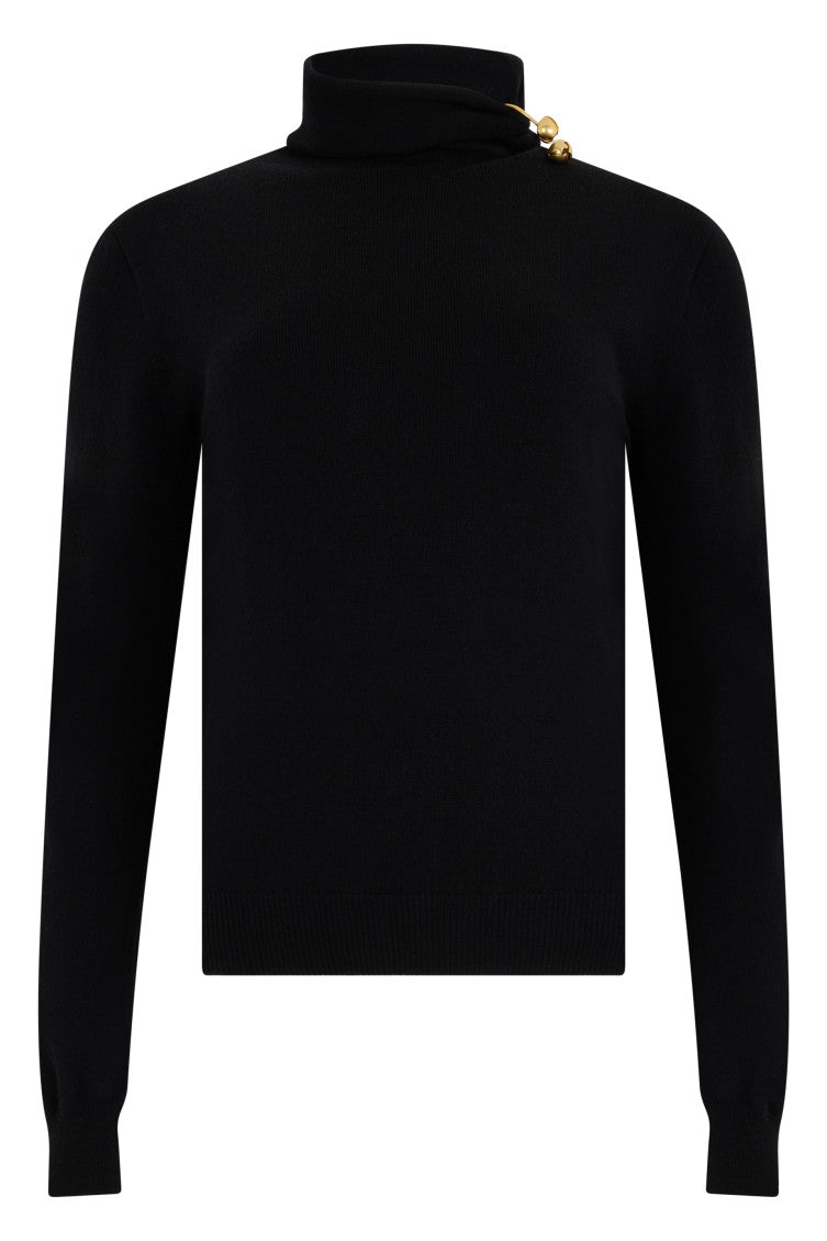 Black Turtle Neck Sweater 1