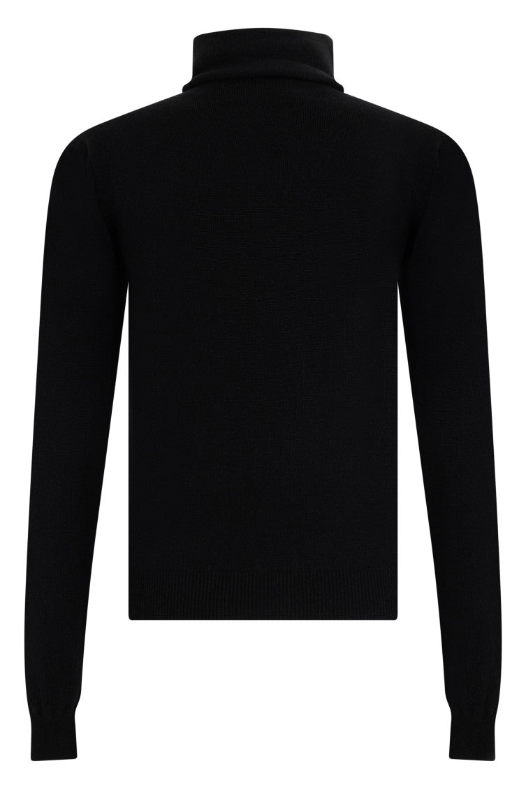 Black Turtle Neck Sweater 2