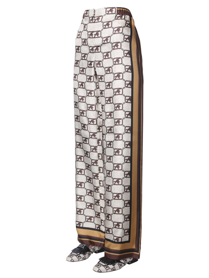 Beige Slim Flat Front Pant 4