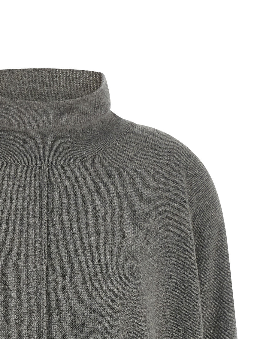 Grey Knitted Turtle Neck Sweater 3