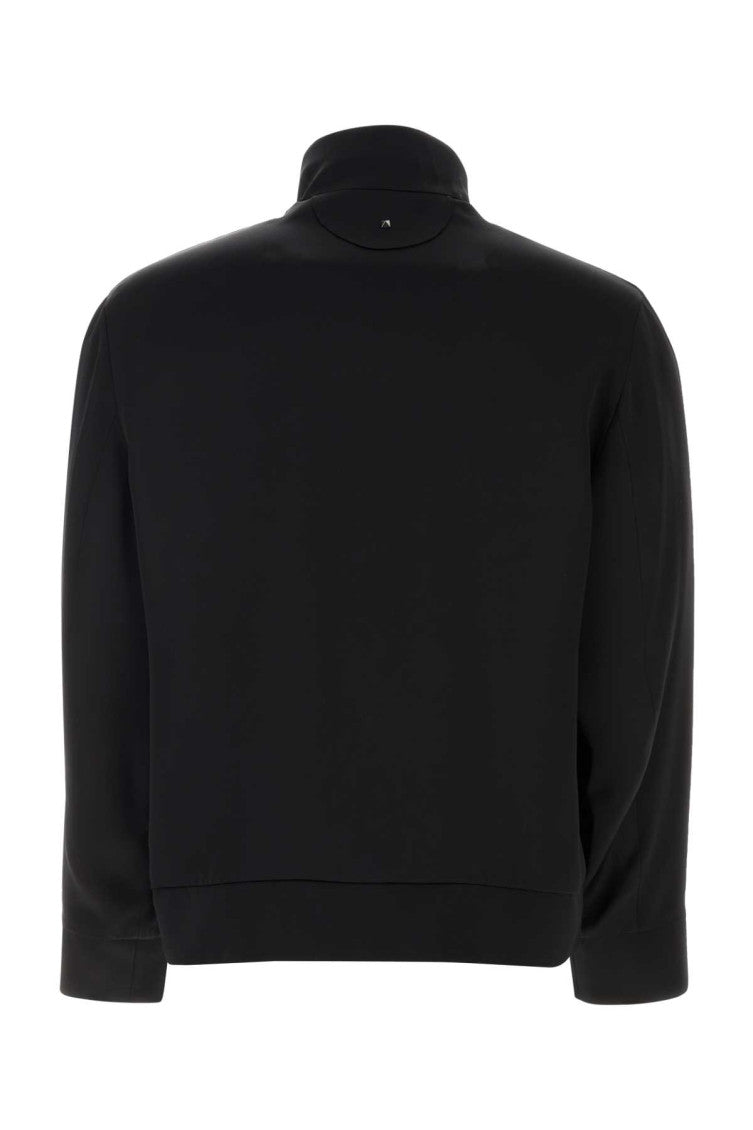 Black Turtle Neck Sweatshirt 2