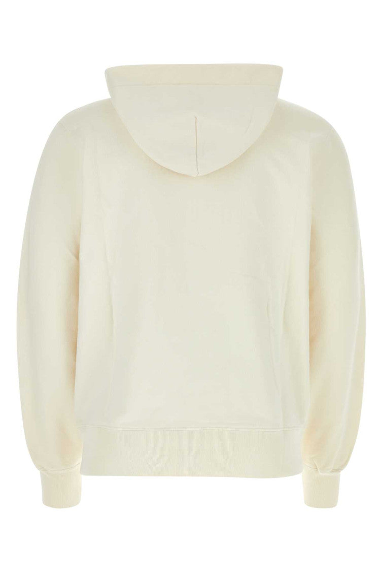White Embroidered Logo Sweatshirt 2