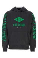 Black Embroidered Logo Sweatshirt 1