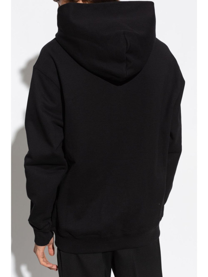 Black Rhinestone Logo Hoodie 3