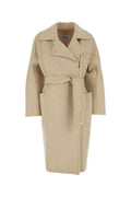 Beige Wool Agosto Coat 1