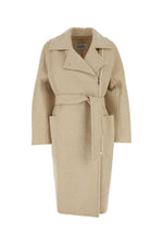 Beige Wool Agosto Coat 1