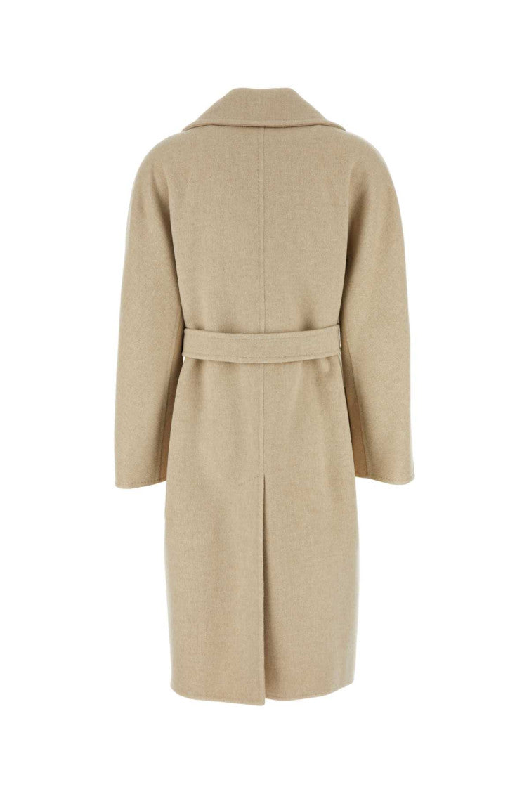 Beige Wool Agosto Coat 2