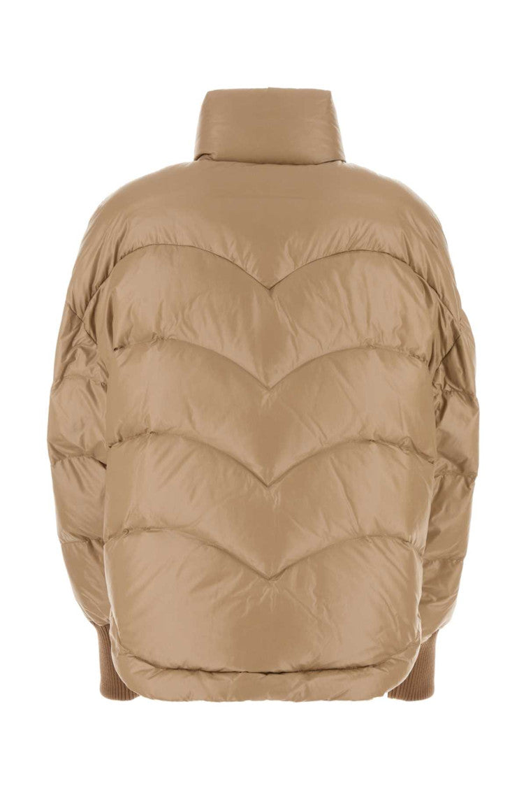Beige Quilted Jacket 2