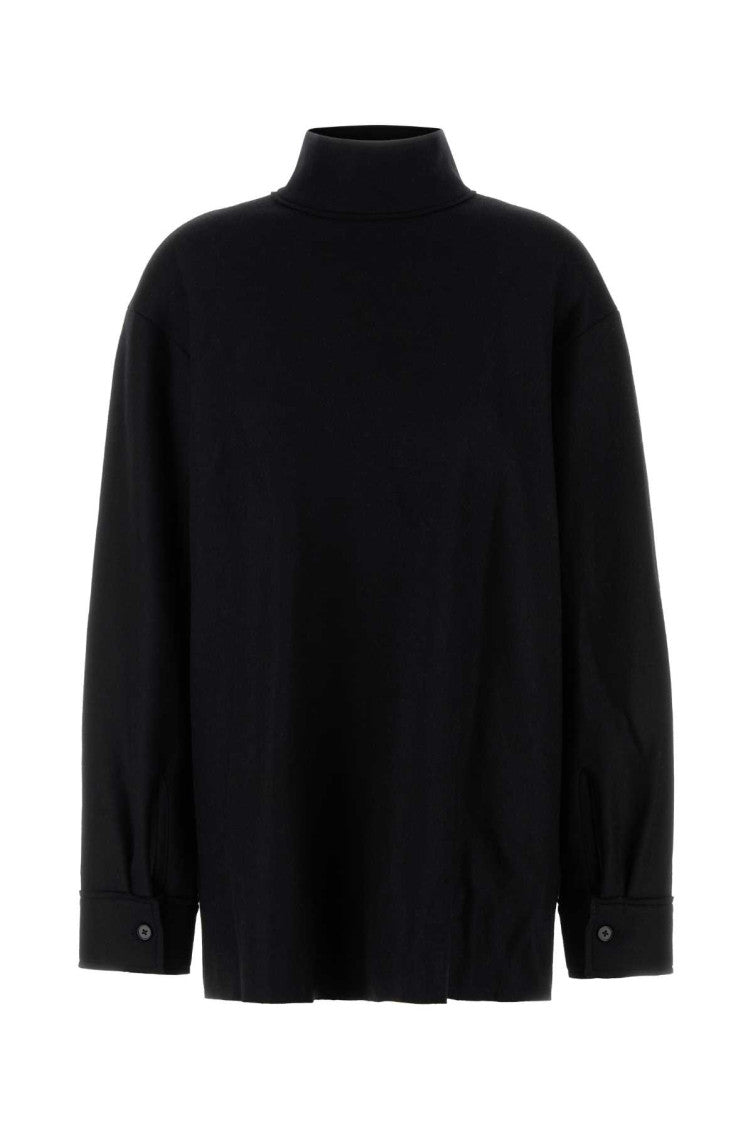 Black Turtleneck Top 1