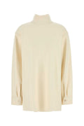 Beige Turtleneck Top 1