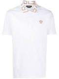 White Greca Organic Cotton Polo Shirt 1