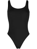 Black Scoop neck Bodysuit 1