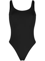 Black Scoop neck Bodysuit 1