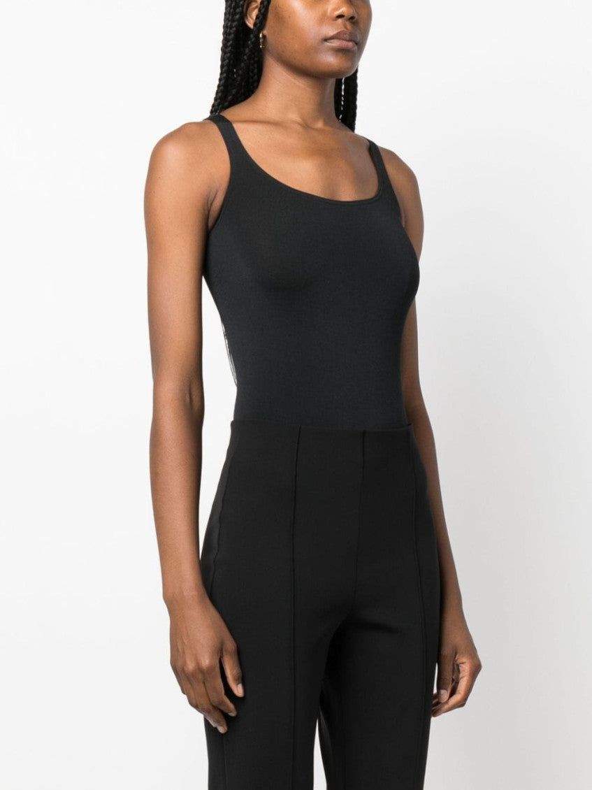 Black Scoop neck Bodysuit 5