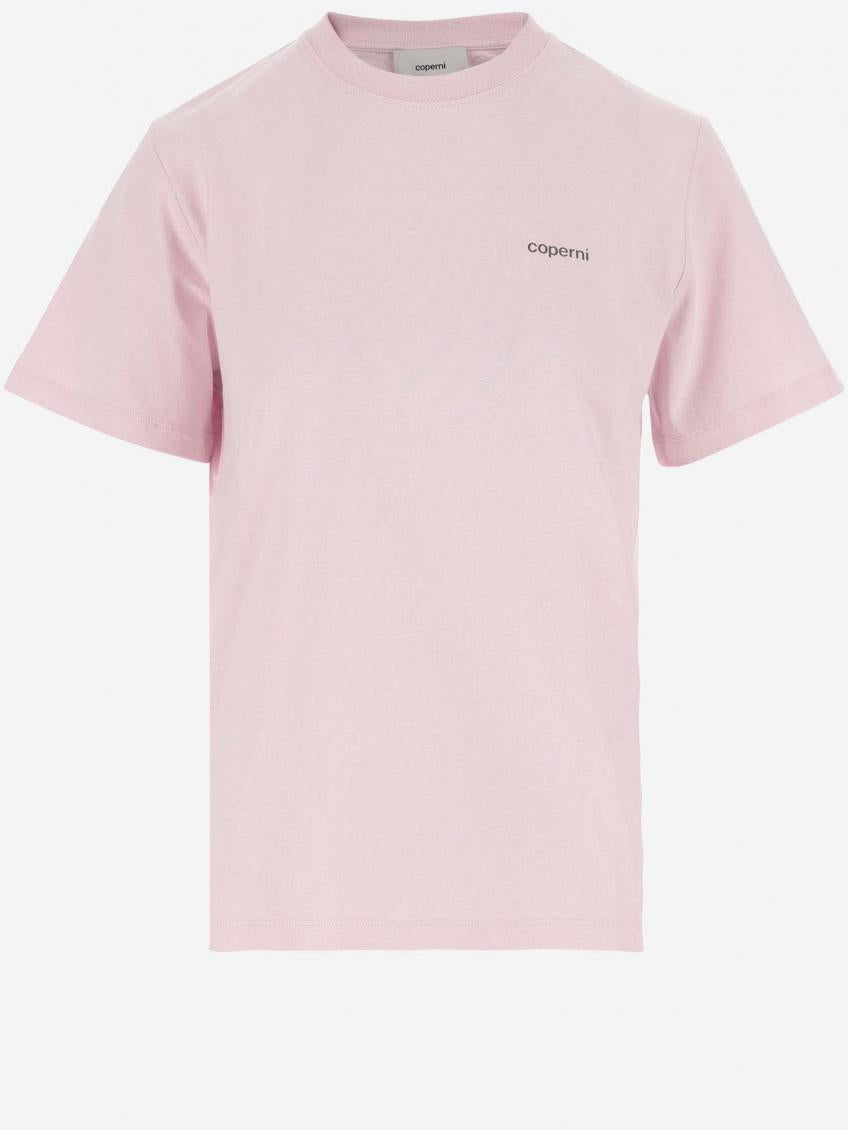 Pink Pink Logo Detail T-Shirt 2
