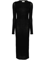 Black Long Pencil Dress 1