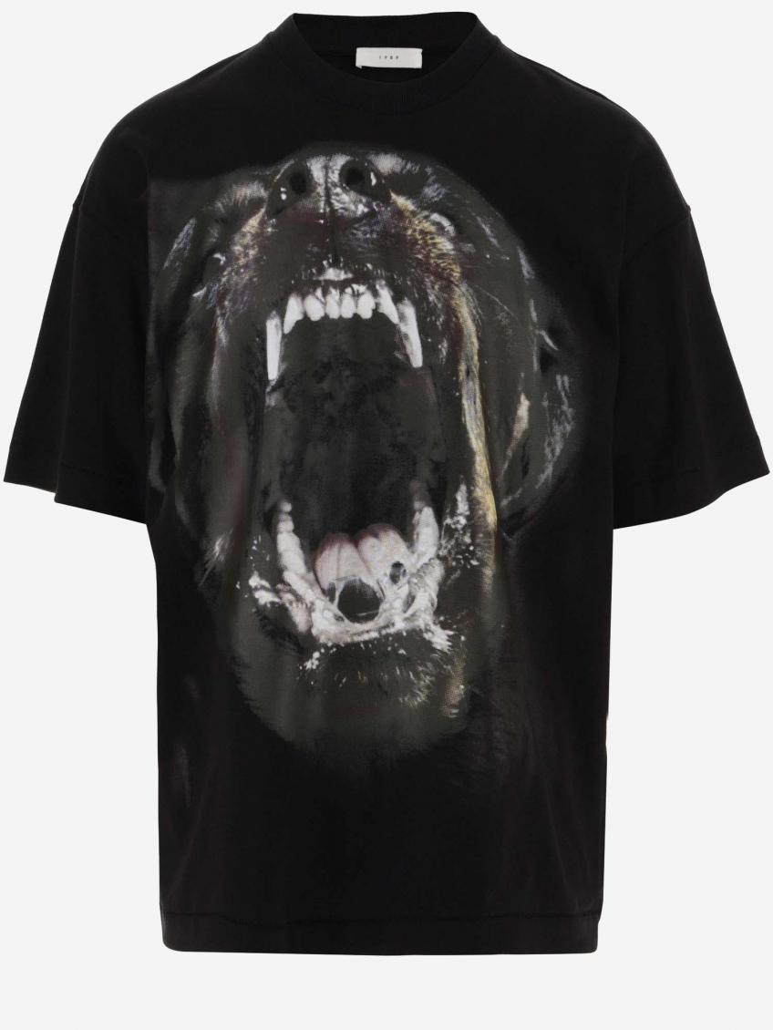 Black Black Graphic Print T-Shirt 2