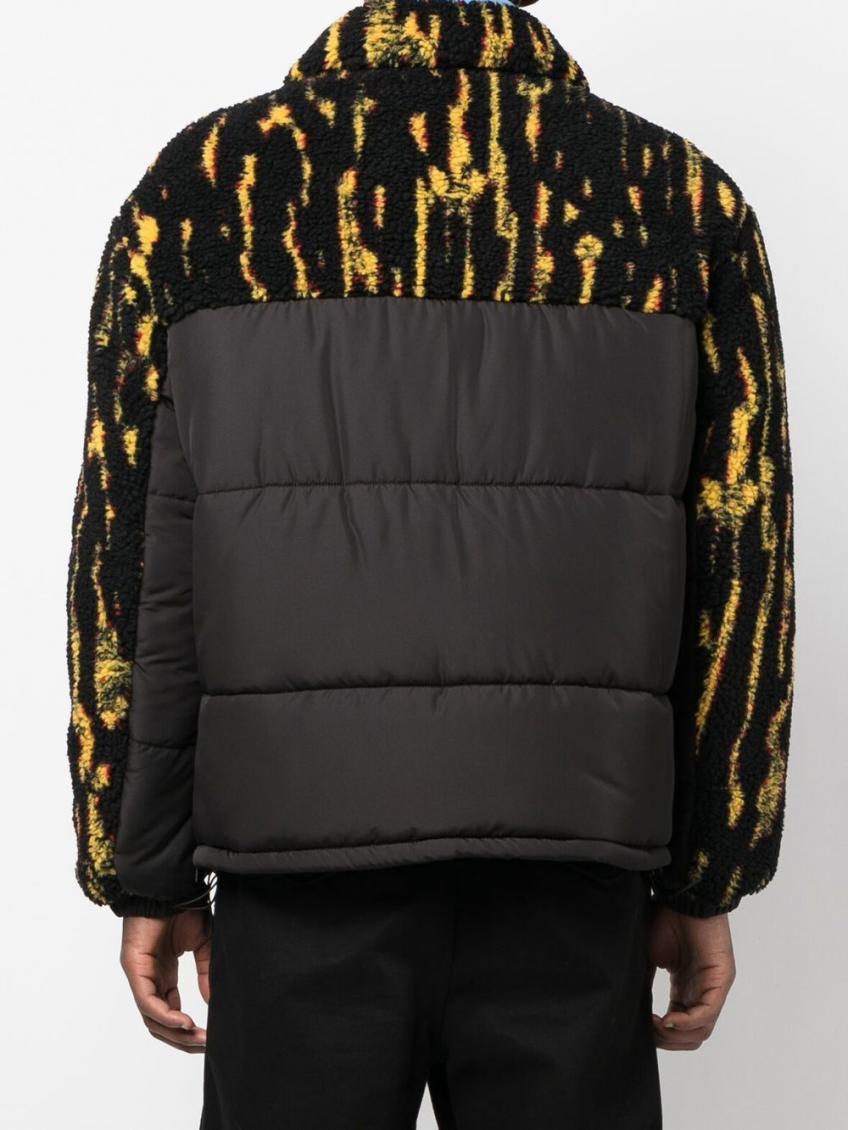 Black Teddy-effect Jacket 4