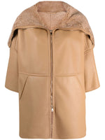 Brown Leather Coat 1