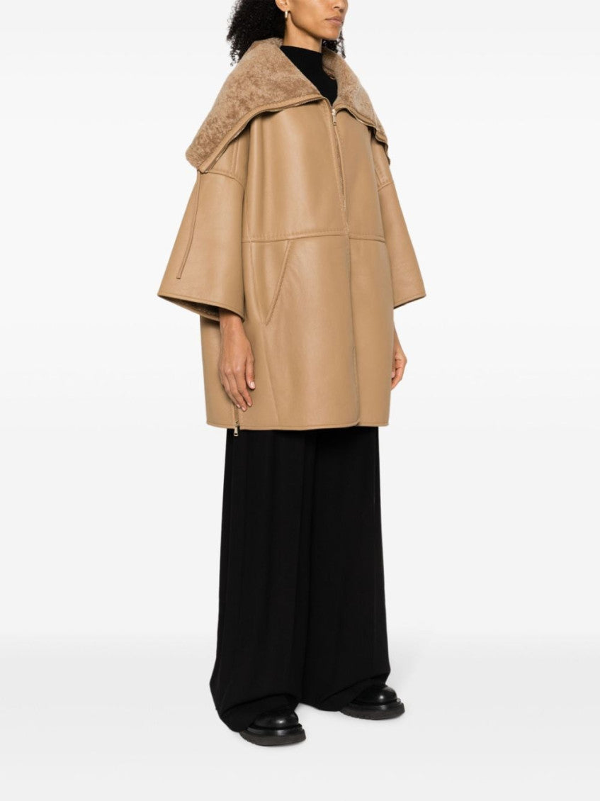 Brown Leather Coat 4