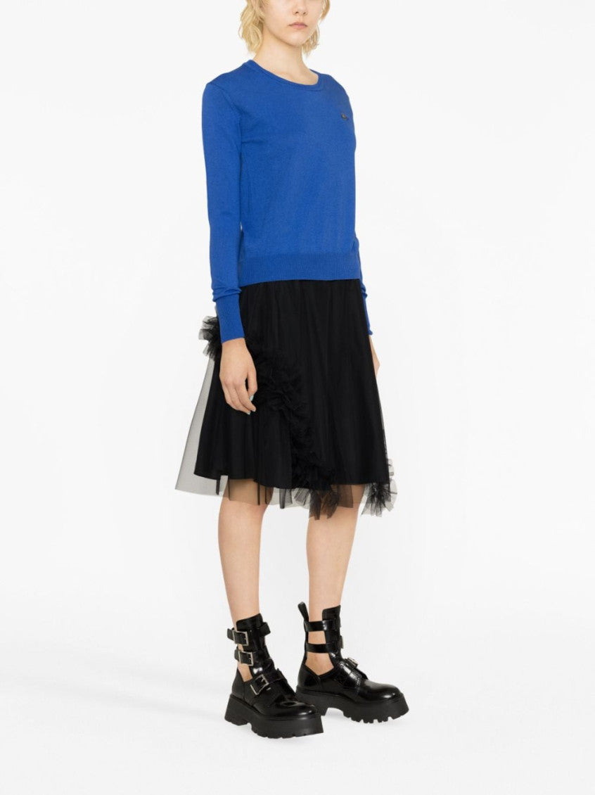 Blue Logo Sweater 3