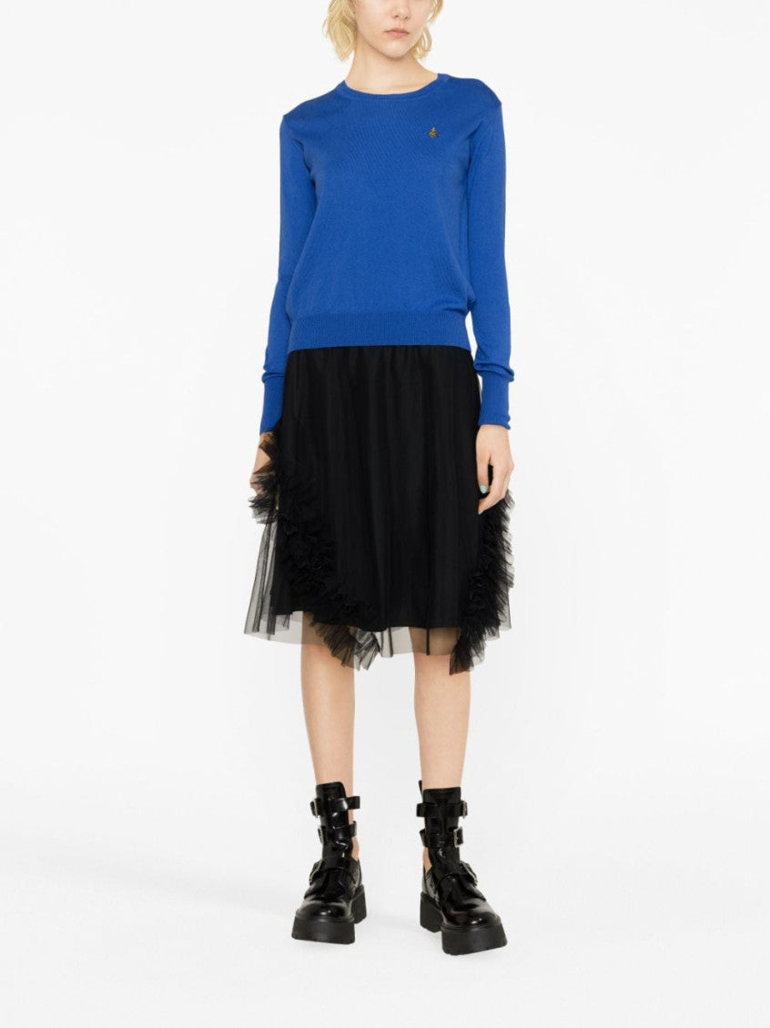 Blue Logo Sweater 4