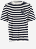 Multicolor Striped Logo T-Shirt 1